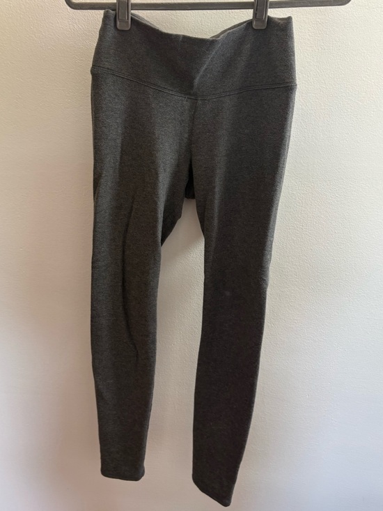 Luxe Legging Pants - Luxe Charcoal Gray Leggings S